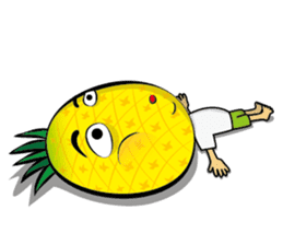 Mr.H-Pineapple 2 (English) sticker #12988965