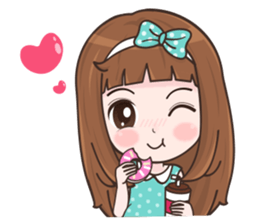 Nong Choux Cream (EN) sticker #12989374