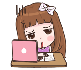 Nong Choux Cream (EN) sticker #12989385