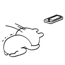 Cell Phone with Me sticker #12989742