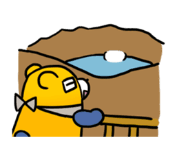 Kumanichi Puresuke Animation Sticker sticker #12990359