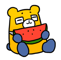 Kumanichi Puresuke Animation Sticker sticker #12990365