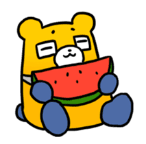 Kumanichi Puresuke Animation Sticker sticker #12990365