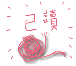 A bunch of hair the love sticker #12990541