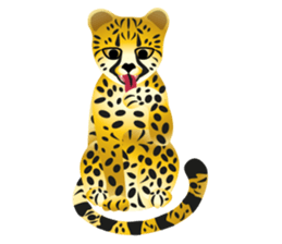 Cheetah sticker #12991007