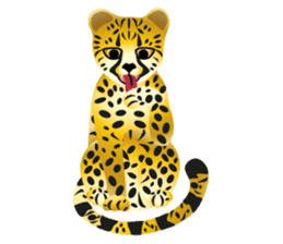 Cheetah sticker #12991007