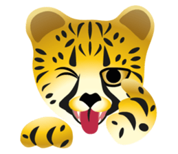 Cheetah sticker #12991008