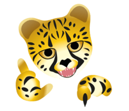 Cheetah sticker #12991009