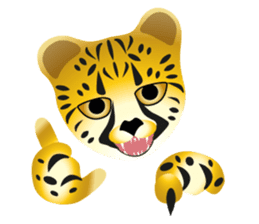 Cheetah sticker #12991009