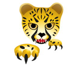 Cheetah sticker #12991010