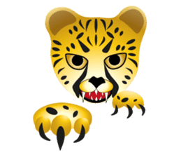 Cheetah sticker #12991010