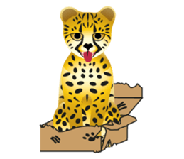 Cheetah sticker #12991011