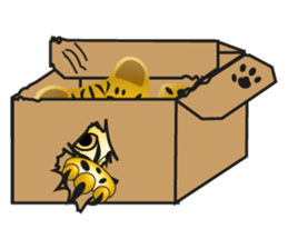 Cheetah sticker #12991013