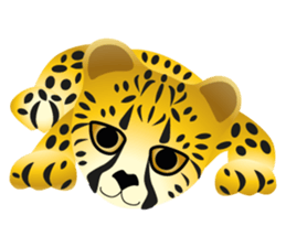 Cheetah sticker #12991014