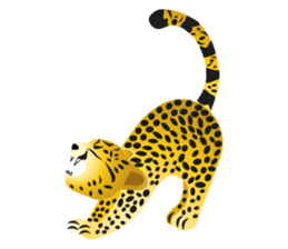 Cheetah sticker #12991015