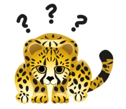 Cheetah sticker #12991016