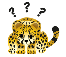 Cheetah sticker #12991016