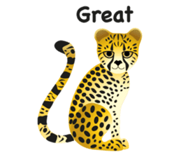 Cheetah sticker #12991017