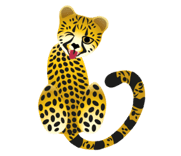 Cheetah sticker #12991019