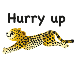 Cheetah sticker #12991020