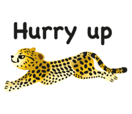 Cheetah sticker #12991020