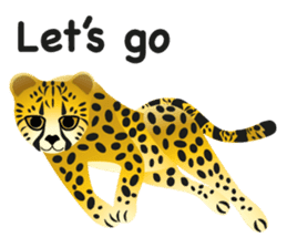 Cheetah sticker #12991021