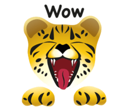 Cheetah sticker #12991022