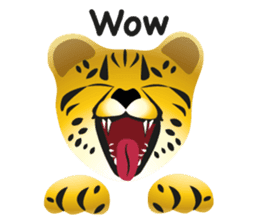 Cheetah sticker #12991022