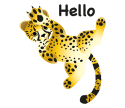 Cheetah sticker #12991027