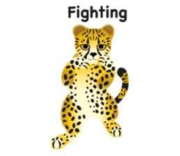 Cheetah sticker #12991028