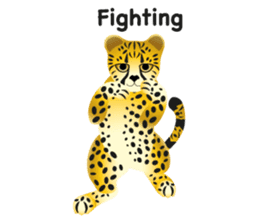 Cheetah sticker #12991028