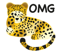 Cheetah sticker #12991029