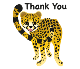 Cheetah sticker #12991032