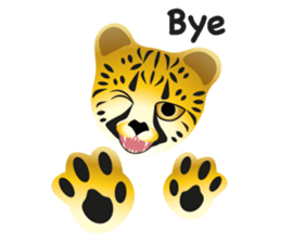 Cheetah sticker #12991035
