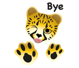 Cheetah sticker #12991035