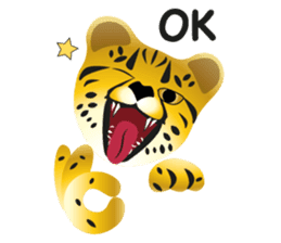 Cheetah sticker #12991036
