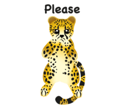Cheetah sticker #12991037