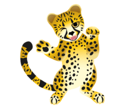 Cheetah sticker #12991042