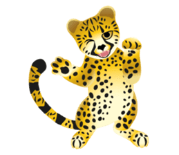Cheetah sticker #12991042