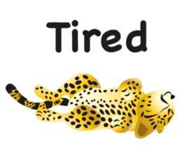 Cheetah sticker #12991045