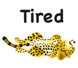 Cheetah sticker #12991045