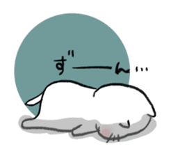 chubby cat 's sticker by monmobis sticker #12991334