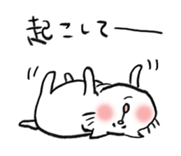 chubby cat 's sticker by monmobis sticker #12991337