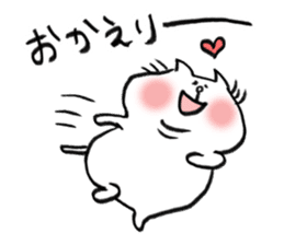chubby cat 's sticker by monmobis sticker #12991351