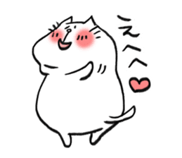 chubby cat 's sticker by monmobis sticker #12991354