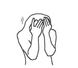 Mysterious humanoid 4 sticker #12991605