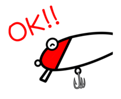 Sticker of Lure Fishing sticker #12991848