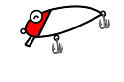 Sticker of Lure Fishing sticker #12991851