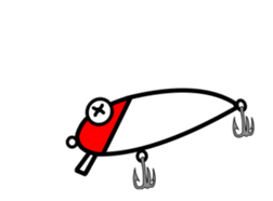 Sticker of Lure Fishing sticker #12991853