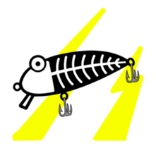 Sticker of Lure Fishing sticker #12991857
